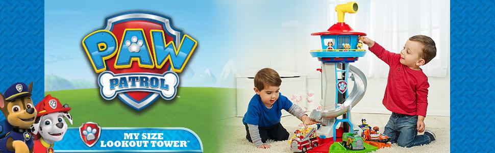 Paw Patrol - My Size Lookout Tower with Exclusive Vehicle